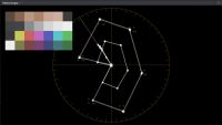 colorchecker video sintetica vectorscopio